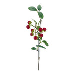 décoration intérieure bouquets branches baies rouges feuilles vertes artificielles naturelles occasion fête maison