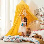 tente lit enfant uni moderne vert menthe rose pâle gris clair rose corail opacité