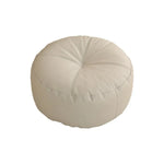 pouf carré moderne simili cuir beige orange vert mousse pe doux anti décubitus minimaliste
