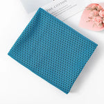 serviette microfibre compressée séchage rapide toilettage coton polyester multiusage imprimé solide moderne sportif
