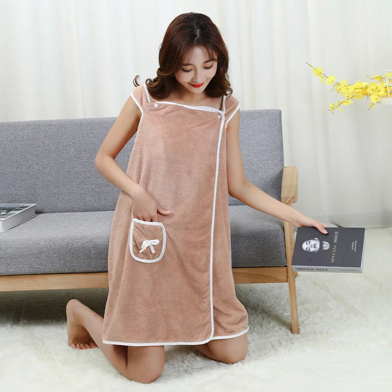 robe bain violet rose bleu clair doublée bordure blanche rapide compressée machine washable