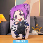 coussin anime personnages football ballons peluche lavable adulte oblong itoshi seishiro meguru