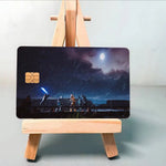 protège cartes star wars illustrations films personnages adhésifs réutilisables waterproof différentes couleurs modernes