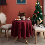 nappe carreaux écossais rouge verte noël classique table d'intérieur extérieur mariage festivité