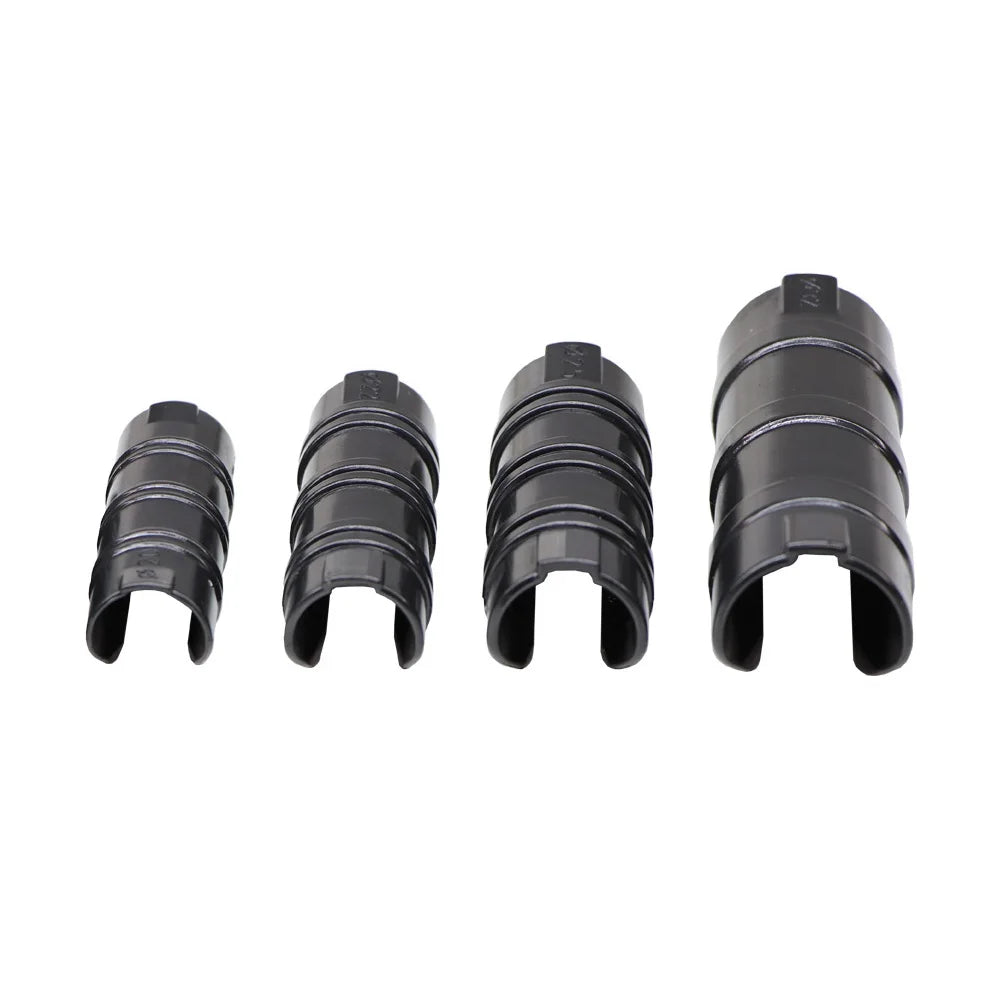 clips membrane mince plastique noir texturé moderne clips cadre serre film voile fixe