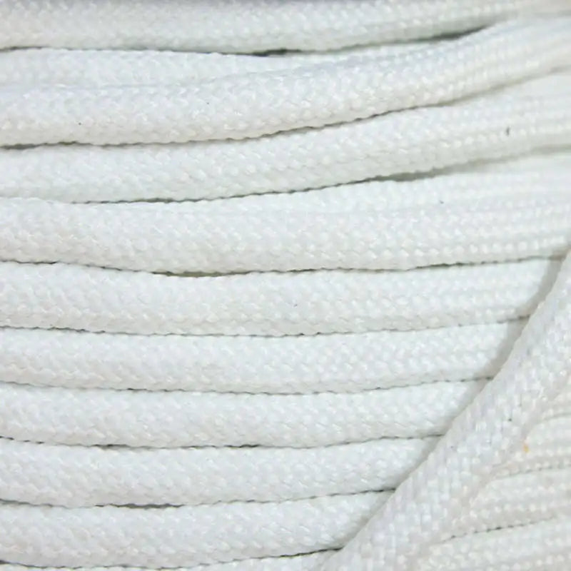 corde métallique inoxydable tressée blanc argent spool anneaux boucles rideau accessoires industriels utilitaires
