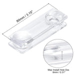 rideau chaîne transparent moderne 10 8cm pendentif poids store enrouleur