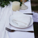 serviettes table bleu rose vert texture lin naturelle classique rustique bord effiloché