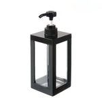 distributeur savon liquide orange blanc noir transparent moderne minimaliste 750ml 1000ml 500ml Pompe conteneur