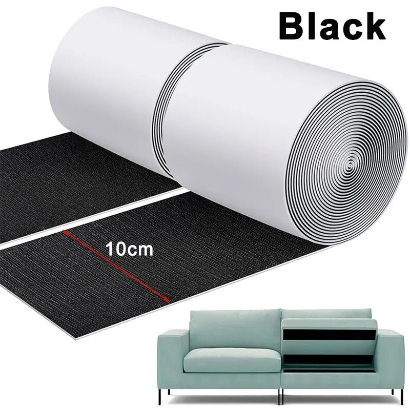 ruban adhésif velcro noir pratique texture velcro 10cm large 1m longueur utilitaire adhésif