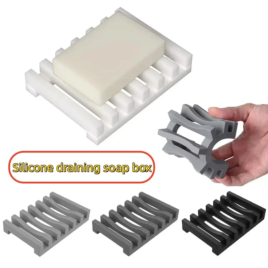 bac savon silicone gris moderne bac savon noir grille salle bain économique