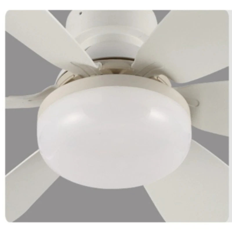 ventilateur lampe led blanc moderne facile chambre salon cuisine