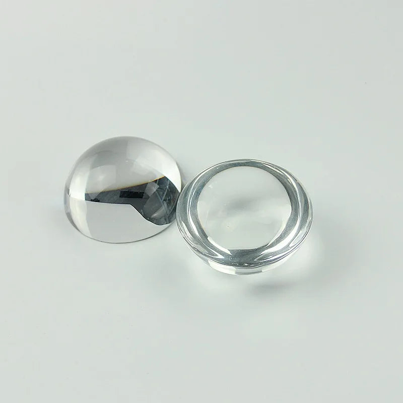 presse papier verre transparent sphère 3d décoration maison ornements argentés nouveau año