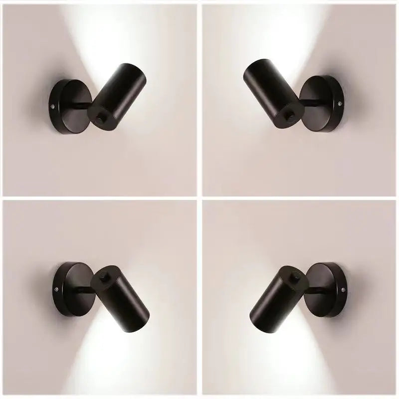 Spot applique murale rouge comme accent de décoration audacieux