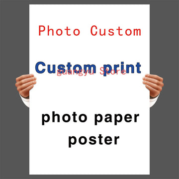 affiche moderne papier photo personnalisée abstraite animaux décors maison imprimée unique blanc