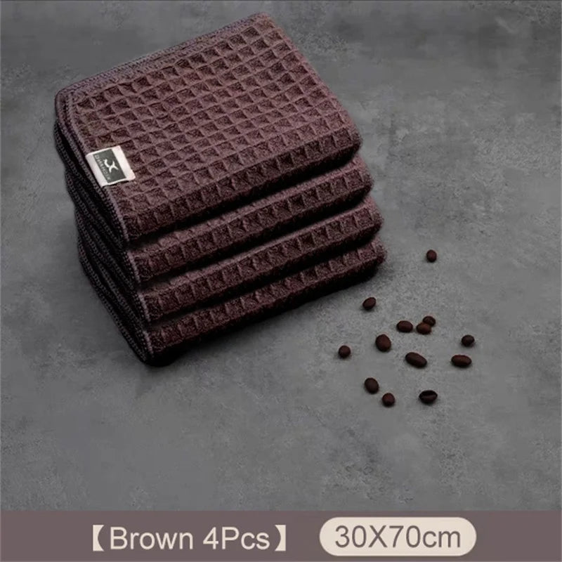 serviette cuisine carreaux gris moderne super absorbe microfibres 30x30cm 30x70cm