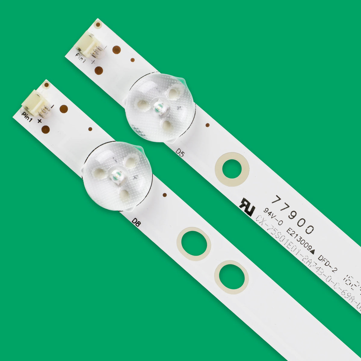 bande lumineuse led blanc moderne perforations adhésif sécurité ul qr code