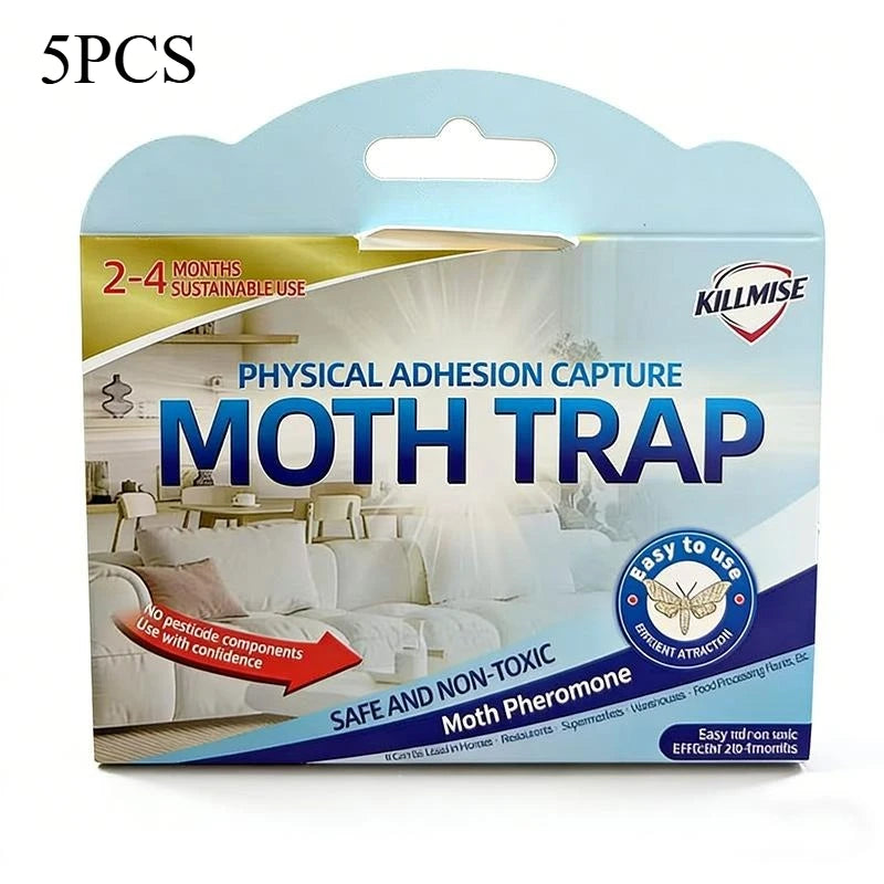 piège papillons adhésif beige bleu clair pratique économique piège insectes auto collant attrape mouches