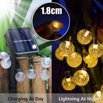 Guirlande de Noël extérieur solaire 200 LED
