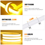 ruban led néon blanc chaud 320 led/m 5v usb flexible étanche modernité