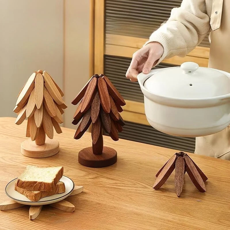 Dessous de plat multifonctionnel pour casserole et théière