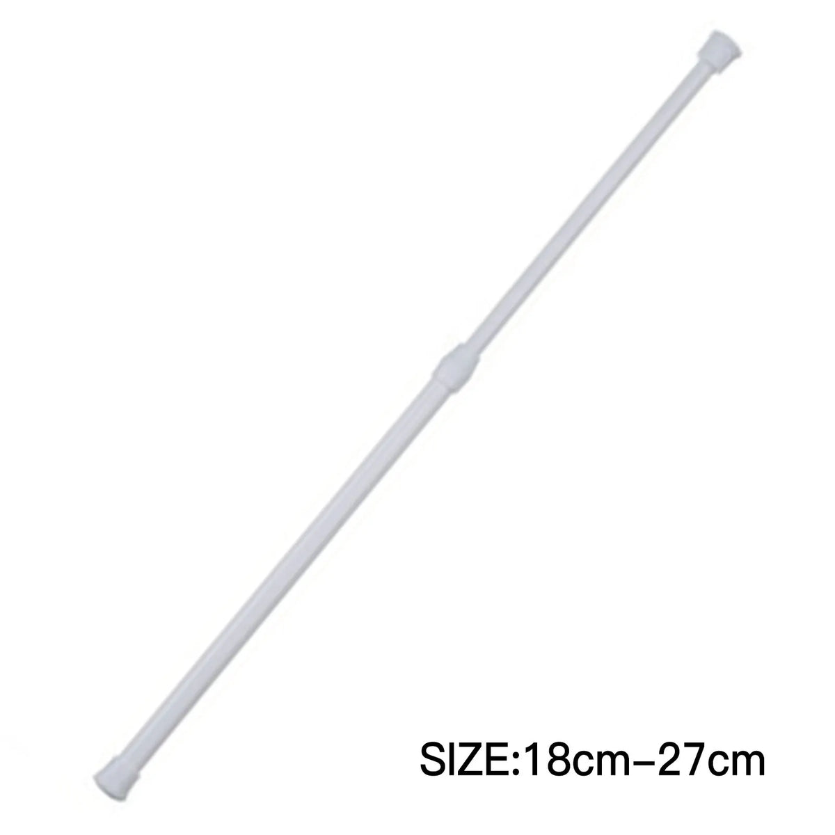 tiges rideau acier modernes 30 50cm 40 70cm 55 90cm blanc noir
