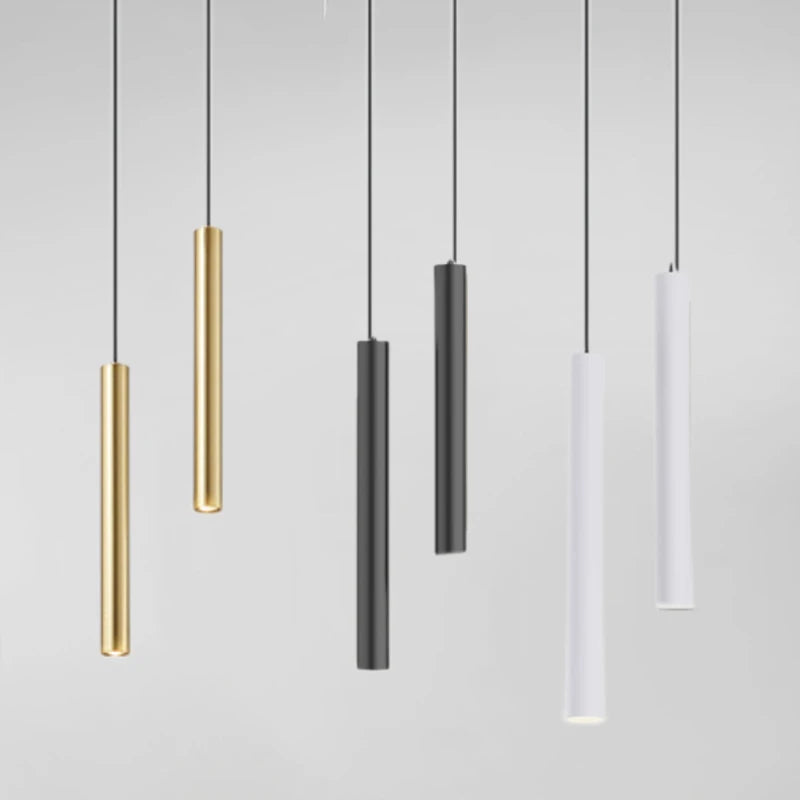 lampe suspendue moderne minimaliste métal rond éclairage salon chambre cuisine intérieur luxe
