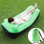 Lit gonflable moderne confortable bleu noir rose orange blanc vert gris fleurs feuilles solides