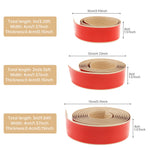 ruban protection plancher adhésif aspect bois moderne couleur rouge beige gris guide taille couteau