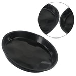 assiettes culture plastique noir modernes 10 pouces intérieur extérieur