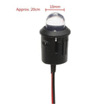 ampoules led 12v câbles noirs rouges 20mm 10mm jardin moderne 100000h