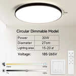 lampe led blanc moderne télécommande couleurs réglable ip44 étanche salon salle bain