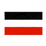 drapeau allemand rouge blanc noir super tex polyester dorés 120 180cm decoration classique
