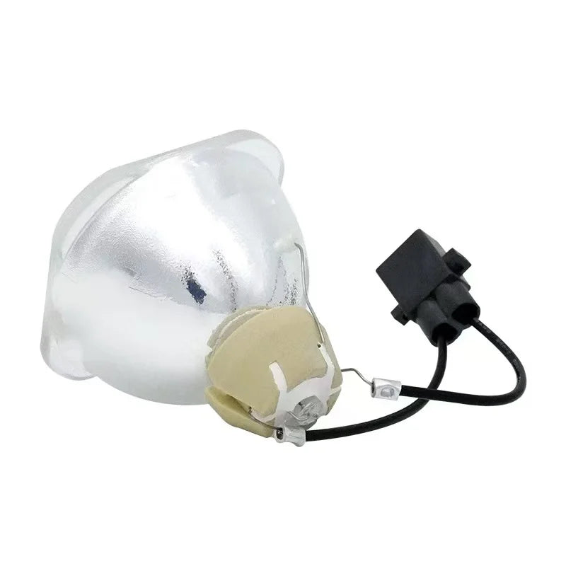 ampoule projecteur transparente argentée lisse moderne tringle connecteur électrique