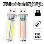 veilleuse usb led moderne nuit chambre adhésive couleurs transparentes blanc chaud 360degagement