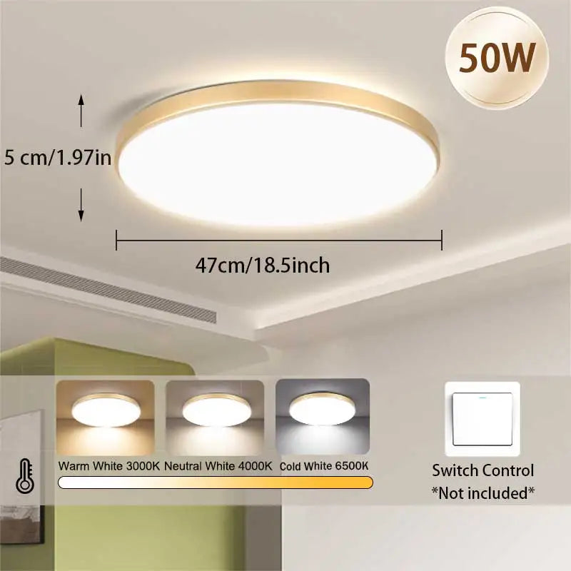 lampe led moderne noir blanc minimaliste surface interrupteur bouton éclairage intérieur chambre cuisine salon