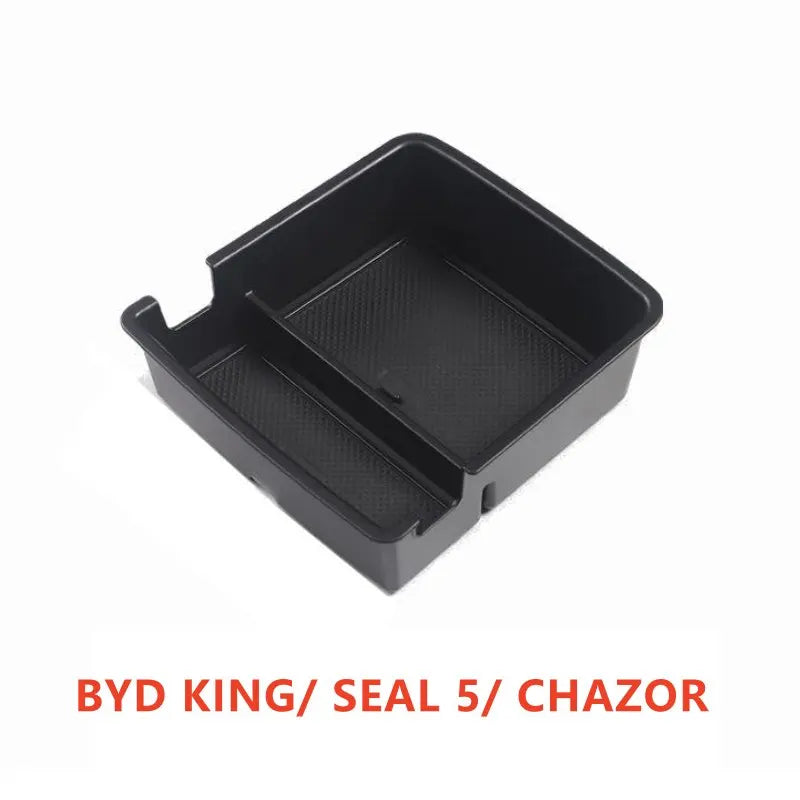 rangement accoudoir voiture abs silicone compartiments modulaires console centrale byd king seal chazor 2026