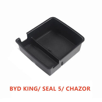 rangement accoudoir voiture abs silicone compartiments modulaires console centrale byd king seal chazor 2026
