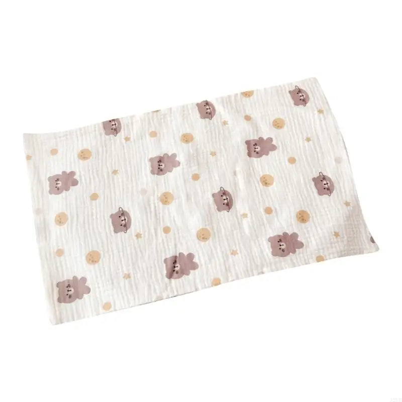 coussin bébé blanc animaux lapins chevaux doux confortable étanche polyester coton