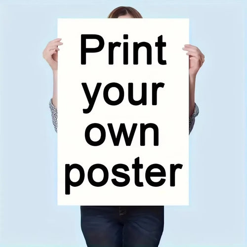 poster personnalisé texte noir minimaliste décoration murale photo famille animaux mariage cadeau maison