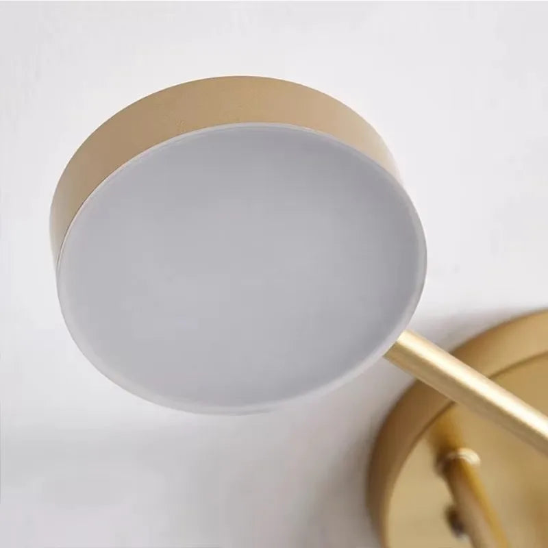 lampe suspension moderne noir or blanc flux lumineux cool white certification ccc cqc ul