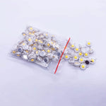 diodes led 1w 3w 5w blanc blanc chaud rouge bleu vert clips métalliques support
