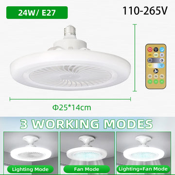 ventilateur plafonnier led moderne blanc grille ventilation télécommande couleurs adjustable 249 2000 lumens