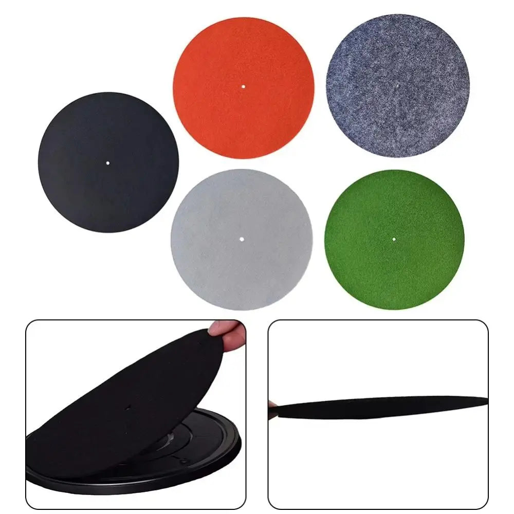 disques protection vinyle orange blanc noir gris vert modernes anti vibration 29.5cm