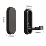 porte sacs pliables adhésifs moderne noir gris métallisé doré mat minimaliste