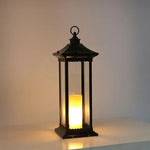 lanterne classique noire ornée extérieure éclairage quotidien bougies anneauextérieur moderne paysagelumière led