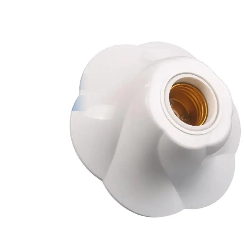 socle lampe suspendue e27 blanc texture moderne vis fixe chambre