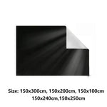 store rouleau noir opacité moderne 150x300cm adhésif rubans adhésifs sac rangement