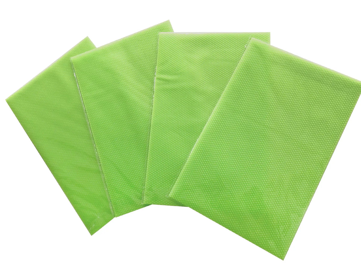 tapis protection réfrigérateur antidérapant éco responsable facile entretien perforé moderne vert bleu rose blanc