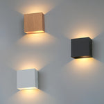 appliques murales modernes minimalistes led blanc noir doré éclairage chambre salon cuisine salle manger